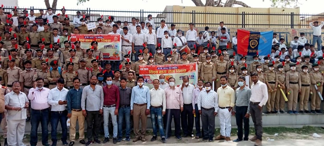 Awareness by taking out rally on World Tuberculosis Day