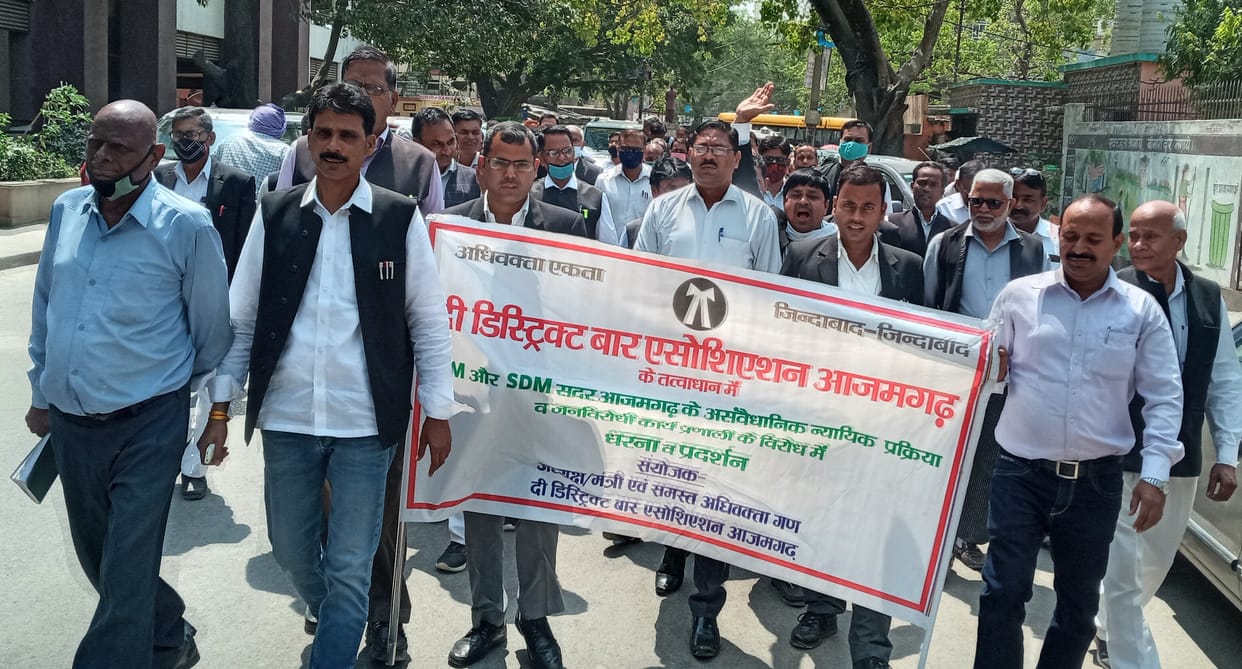 Protests of advocates continued even on the 16th day