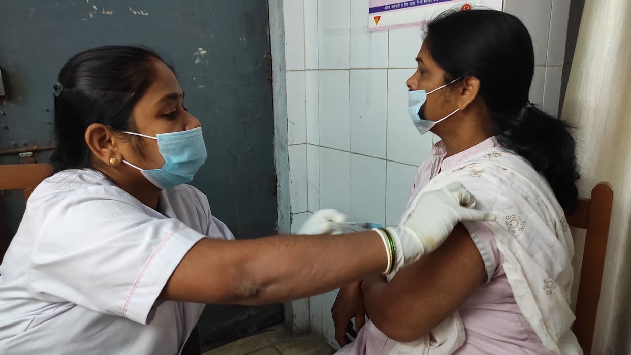 1035 people received anti-coronary vaccine