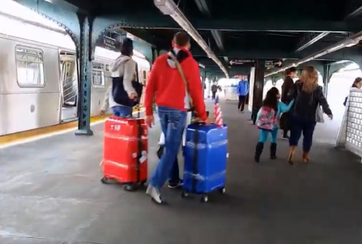 White man urinates on Asian woman inside New York city