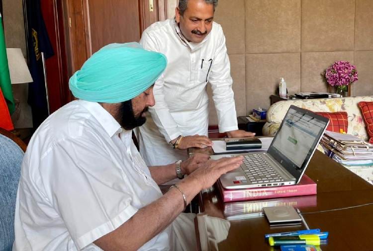 Punjab CM Amarinder Singh digitally orders transfers of school teachers