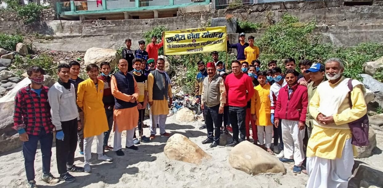 Bhagirathi Shore Drive Cleanliness Campaign