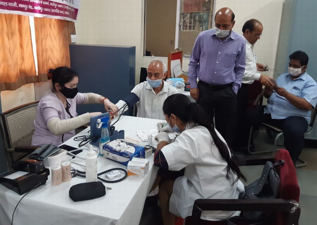 Ujala Hospital orgnised the health camp .