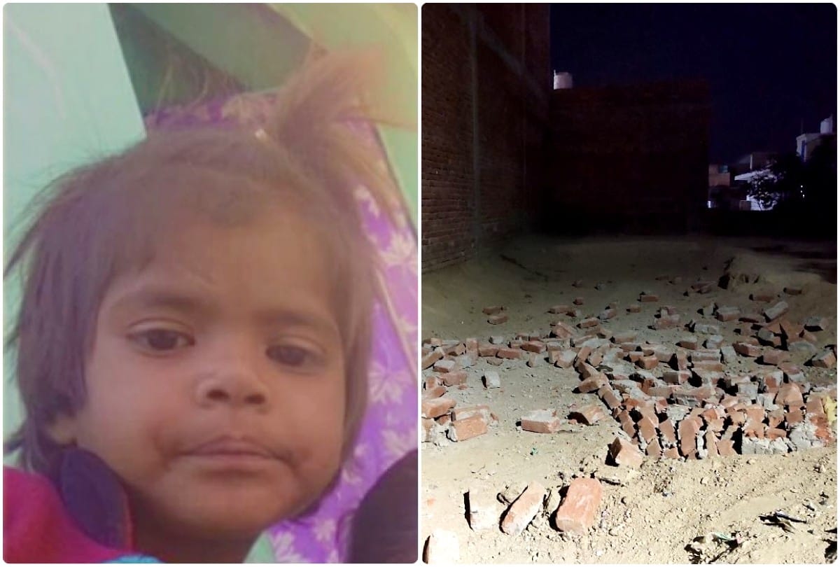 Six-year-old daughter dies after wall collapses due to thunderstorm in Agra