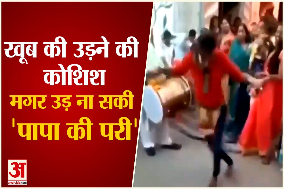 आखिर देखने को मिल ही गई ‘पापा की परी', सोशल मीडिया पर वीडियो वायरल