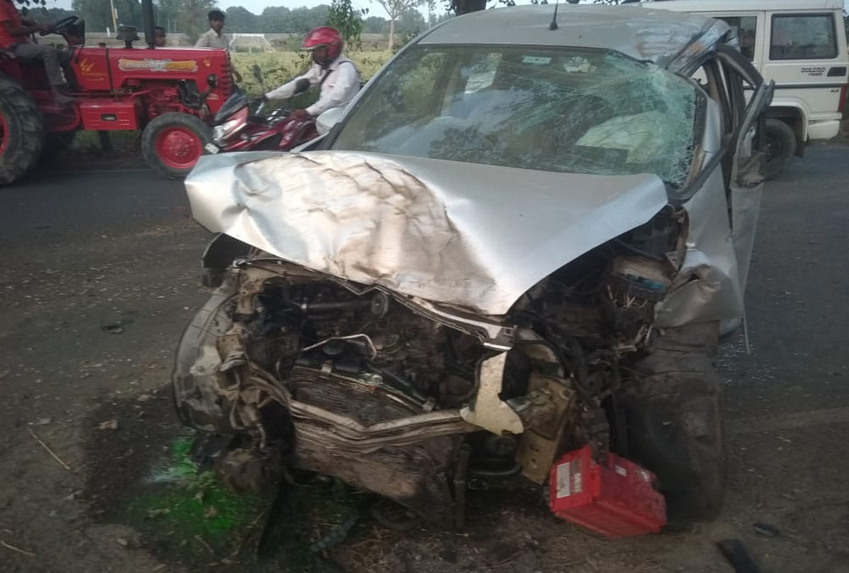 road accident in farrukhabad, bride died