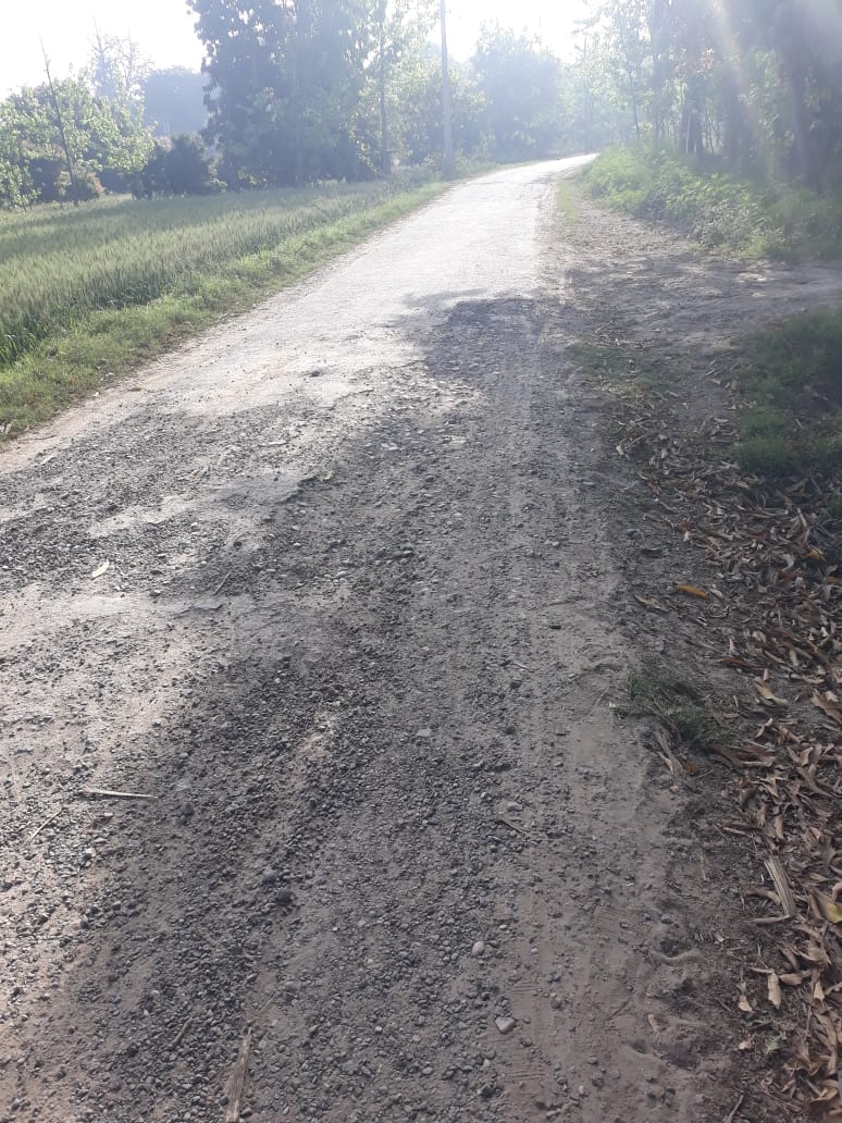 Roads broken by dirt-laden vehicles, villagers resent