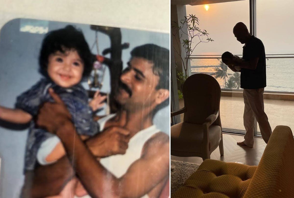 Anushka Sharma Shares Unseen Photos Of Her Papa On His Birthday Daughter Vamika Also Seen In This Pictures