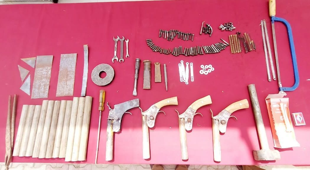 weapon maker arrested