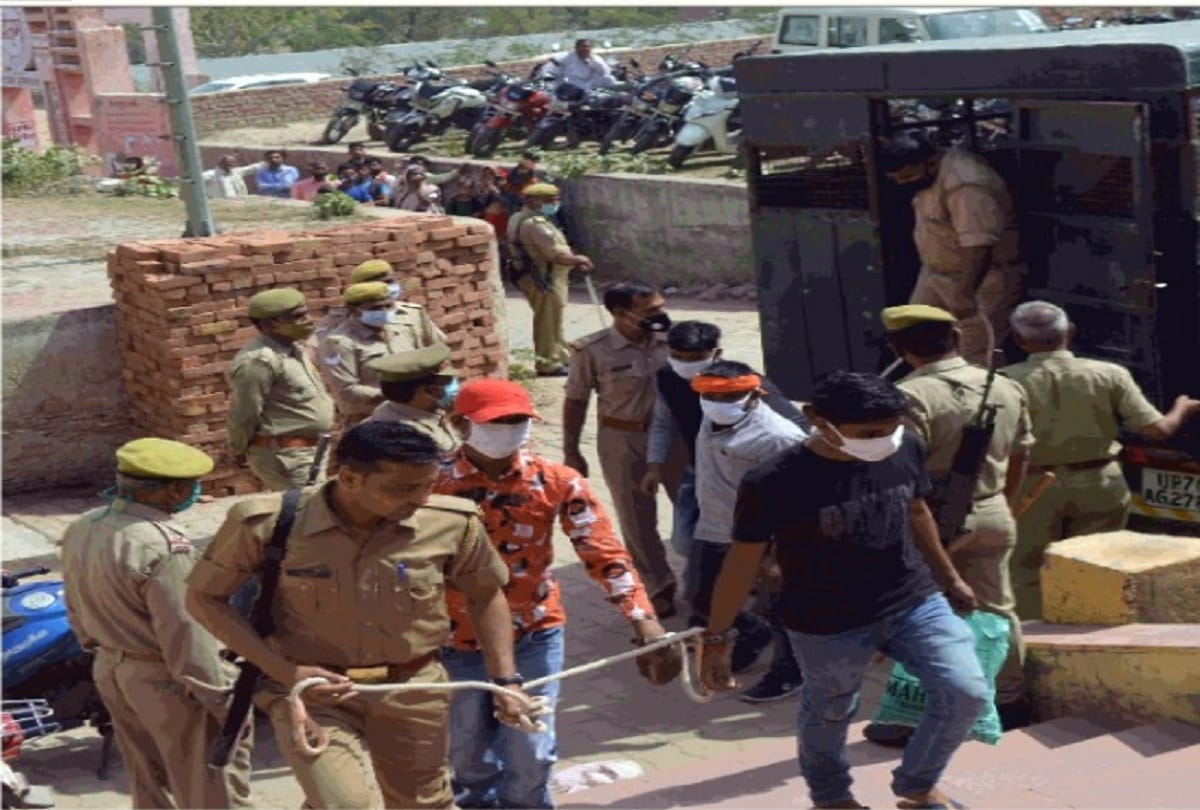 hathras gang rape and murder case Appearance of four accused in court hearing to be held again on Friday