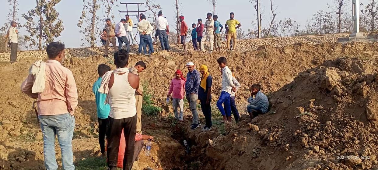 power cut in 30 village in ballia