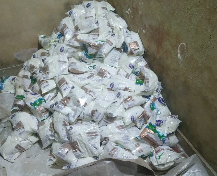 Milk fake powder making factory caught