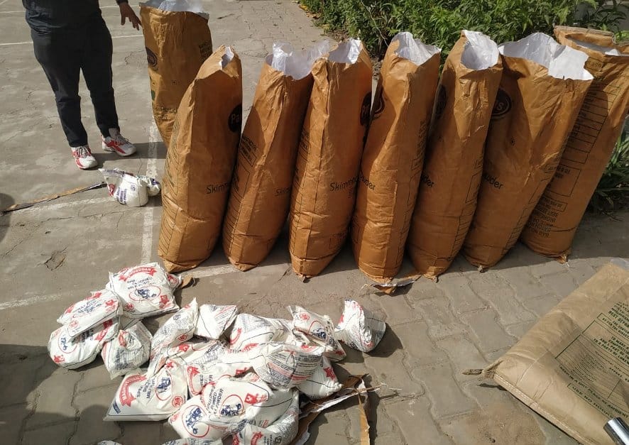 Father-son invoice in making fake milk powder