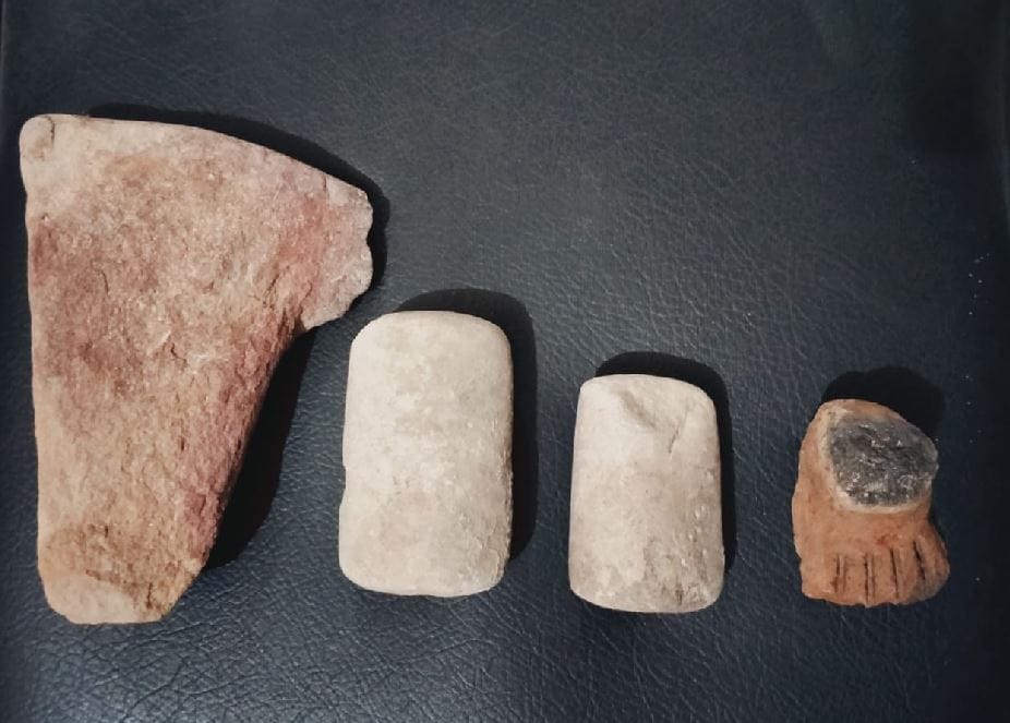 BHU Archaeological Department found Kushan period brick and mud floor in excavation 