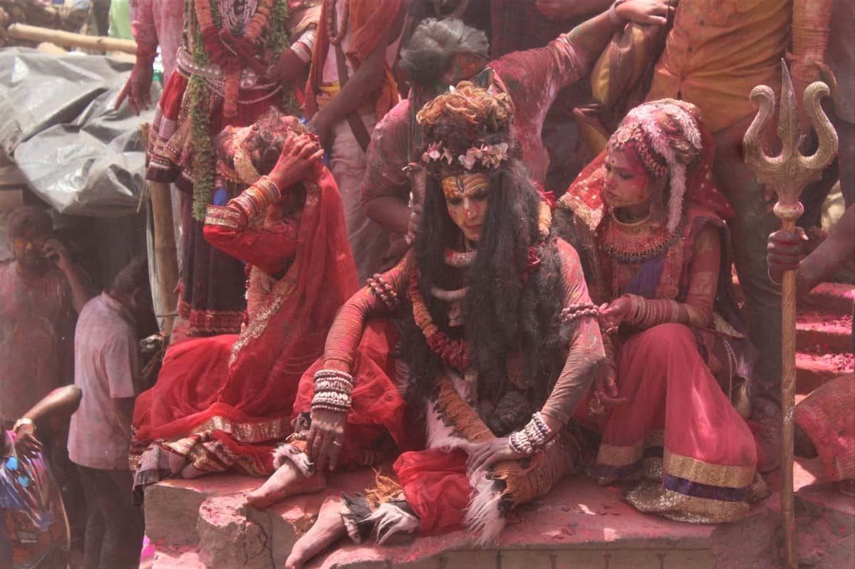 Mahadev played Chita Bhasma ki Holi at mahashamshan Manikarnika Ghat