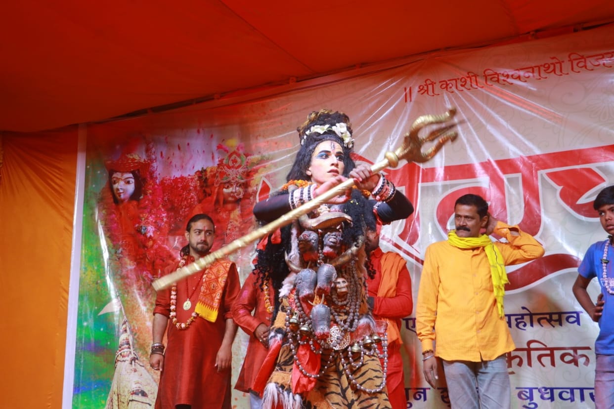 Rangabhari Ekadashi in Varanasi: grand aarti of Baba Kashi Vishwanath see the Shivarancham pictures