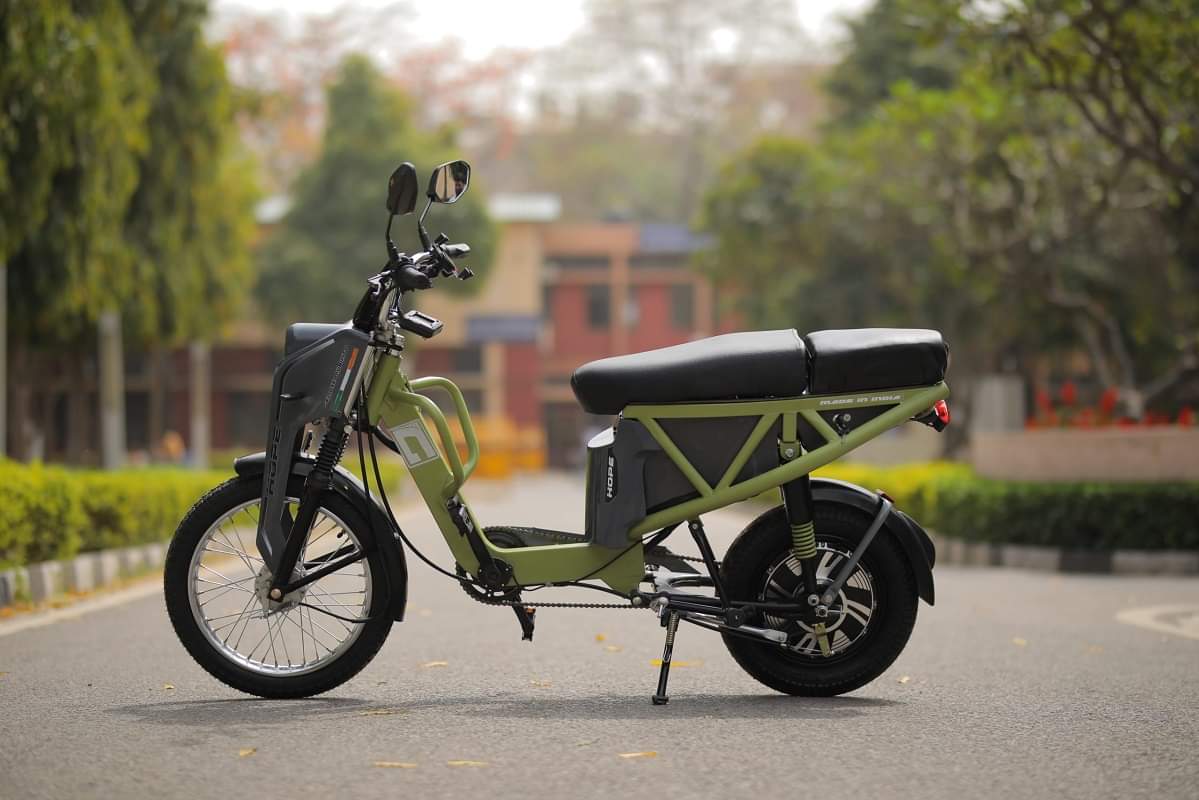 Geliose Hope Electric Scooter launched with claimed running cost of 20 paise per kilometer IIT Delhi Startup Geliose Mobility electric vehicles in india 2021