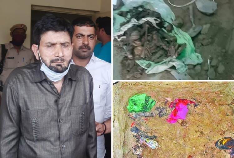 Man killed his second wife and two child reveals in panipat Skeleton case