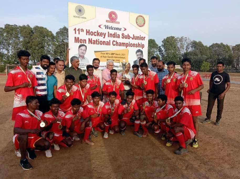 Jharkhand became winner of Hockey Indian Sub Junior Men's National Championship