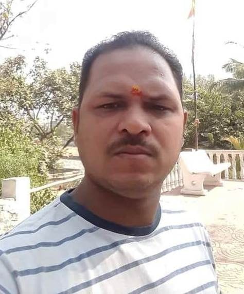 man die in road accident which happend in hathras