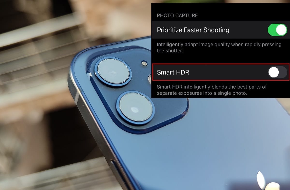 iPhone 12 Smart HDR