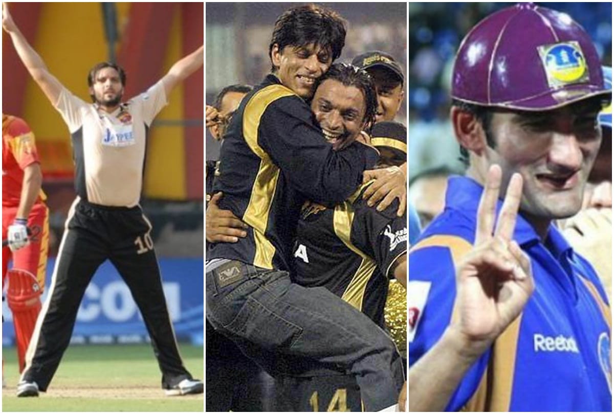 Shahid Afridi Shoaib Akhtar Shoaib Malik Younis Khan along with these 12 big Pakistani cricketer had played in IPL inaugural edition