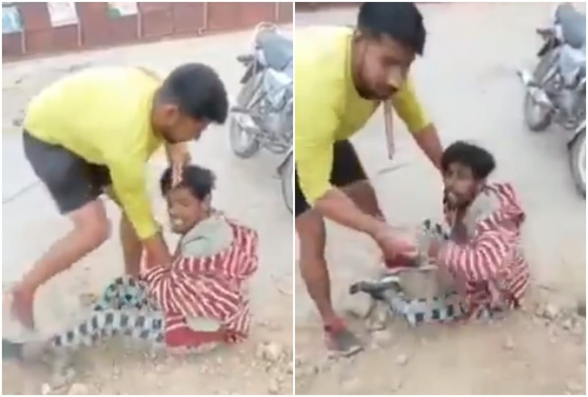 Delhi Riots accused seen beating a man in video clip goes viral on internet