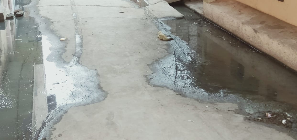 People upset due to lack of drainage system