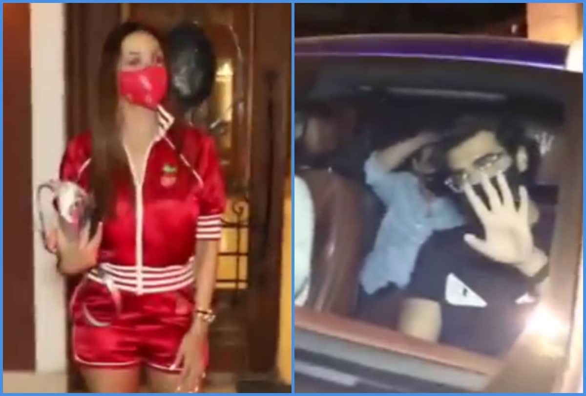 malaika arora or jacqueline fernandez whose look hot in red short dress