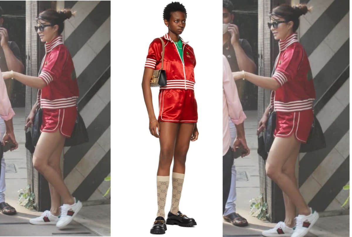 malaika arora or jacqueline fernandez whose look hot in red short dress