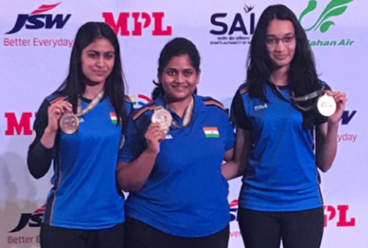 Shooting World Cup: Indian women team wins gold in Womens 25m pistol team
