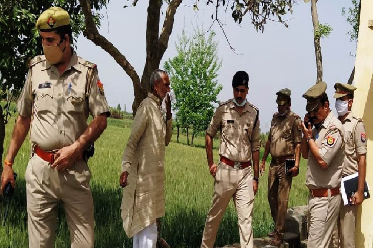 UP Crime News: body of a young man found in forest in a village in Muzaffarnagar after murder and see photos