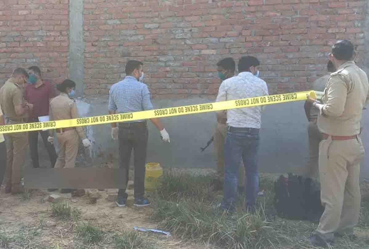 UP: Woman kidnapped and brutally murdered by crushing head in brick in Kanpur, dead body found in vacant plot