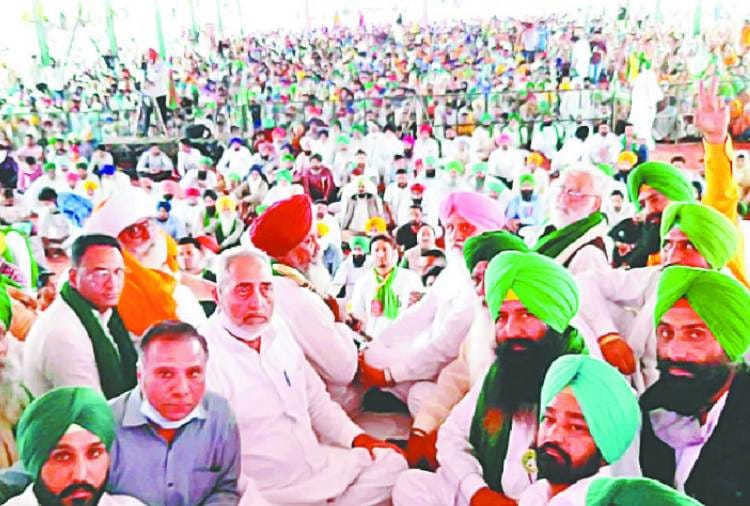 Kisan Andolan News : Kisan Mahapanchayat at Sirhind of Punjab