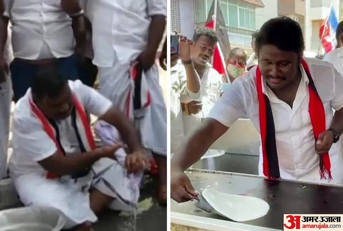 Tamil nadu assembly election 2021 : DMK AIADMK BJP Congress candidates election champion Robot chunav prachar