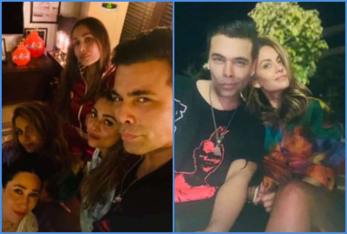Arjun kapoor and malaika arora cosy pic in amrita arora house party here inside photo