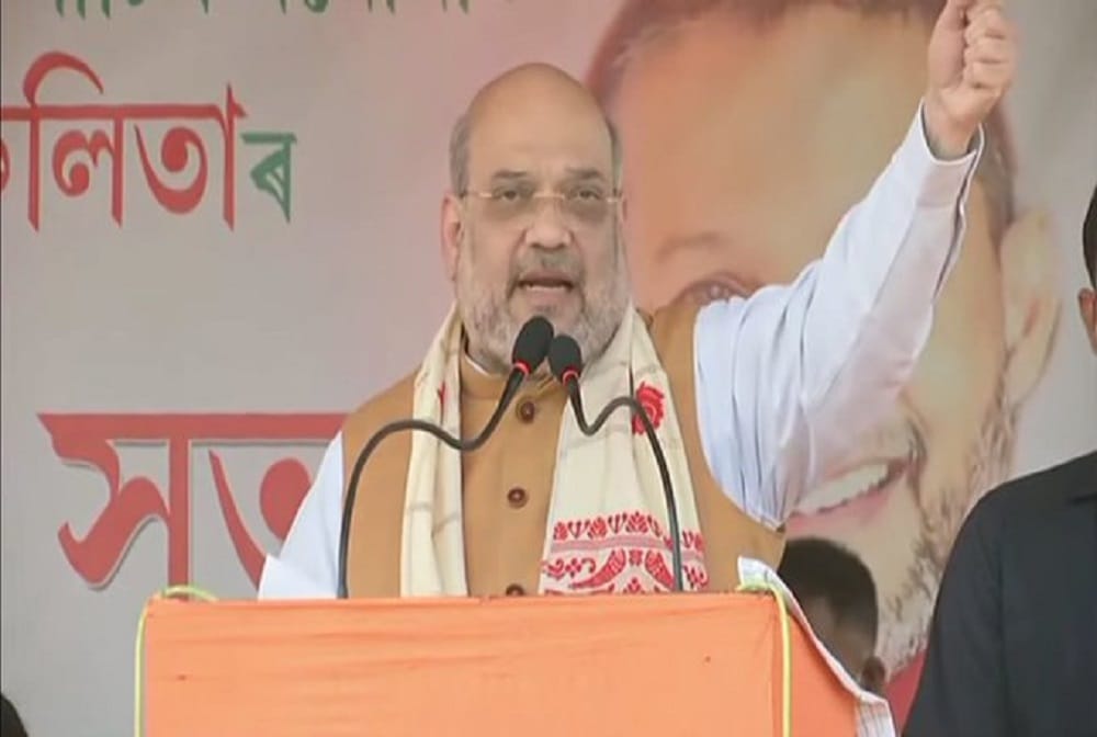 assam assembly election 2021: Amit Shah says BJP will enact laws to check love and land jihad 