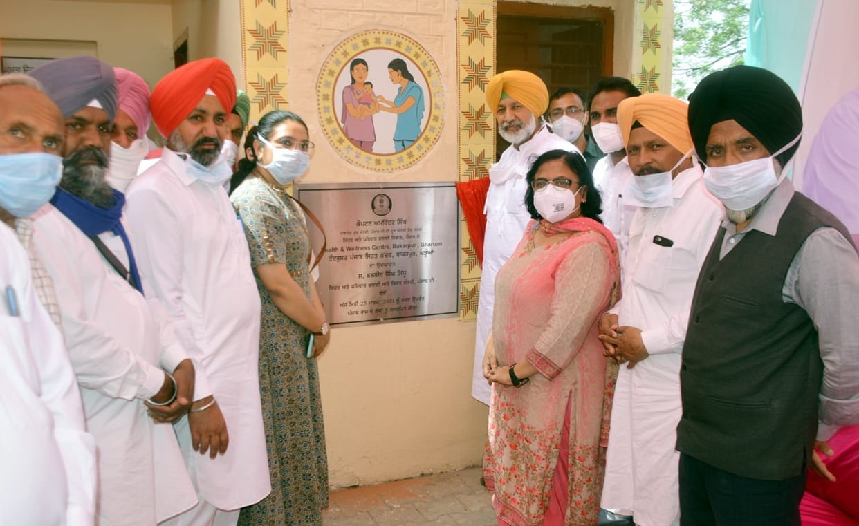 Health minister inaugurated healthy Punjab health center in Bakarpur