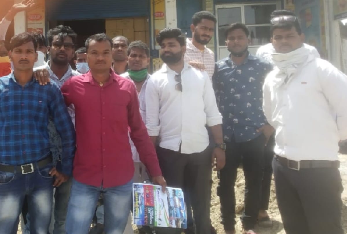 Accused of fraud of 350 crore people for sending abroad in gorakhpur