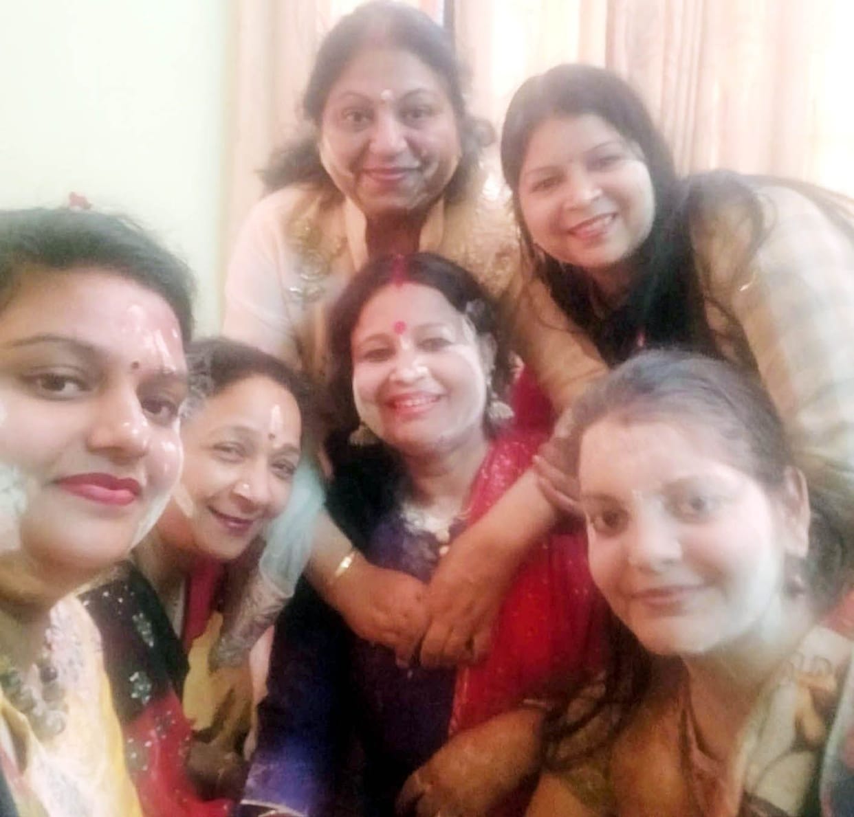 Holi meeting in Mahavir Chowk Colony