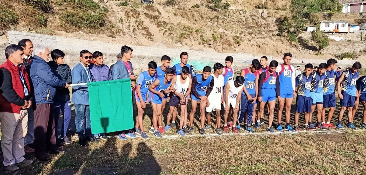 cross country Of SSj University In Munsyari