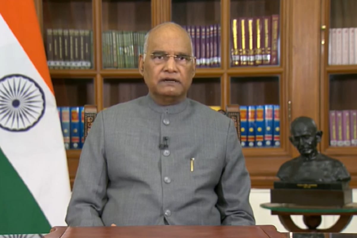 President Kovind said despite the epidemic teachers did their duty well