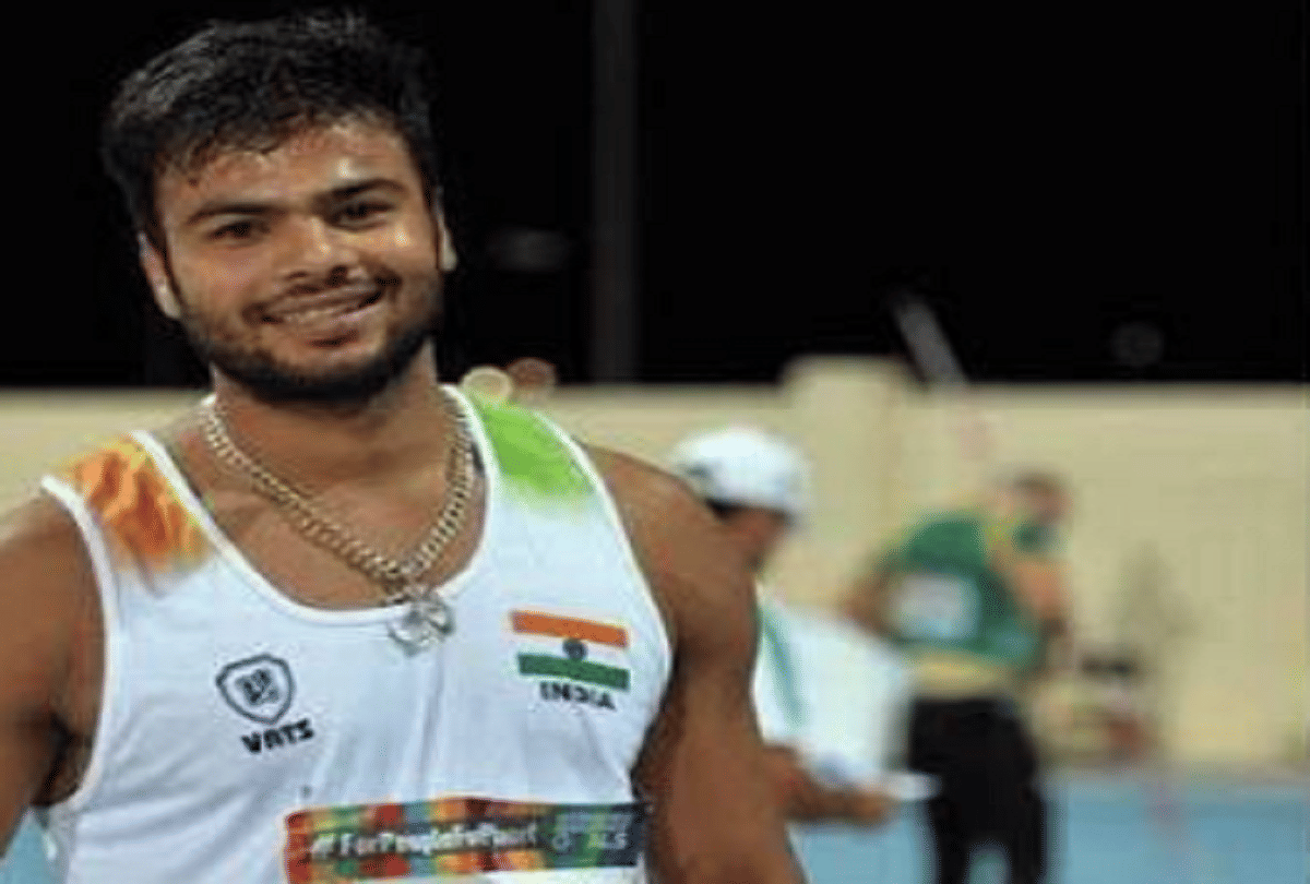 Para Athlete Sumit Antil breaks own world record in F44 javelin throw during National Para Athletics