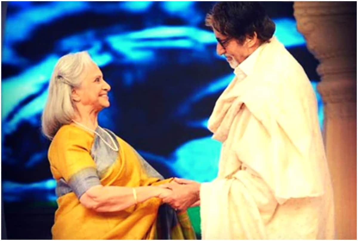 Waheeda Rahman birthday special know the Interesting Story waheeda Slapped Amitabh Bachchan
