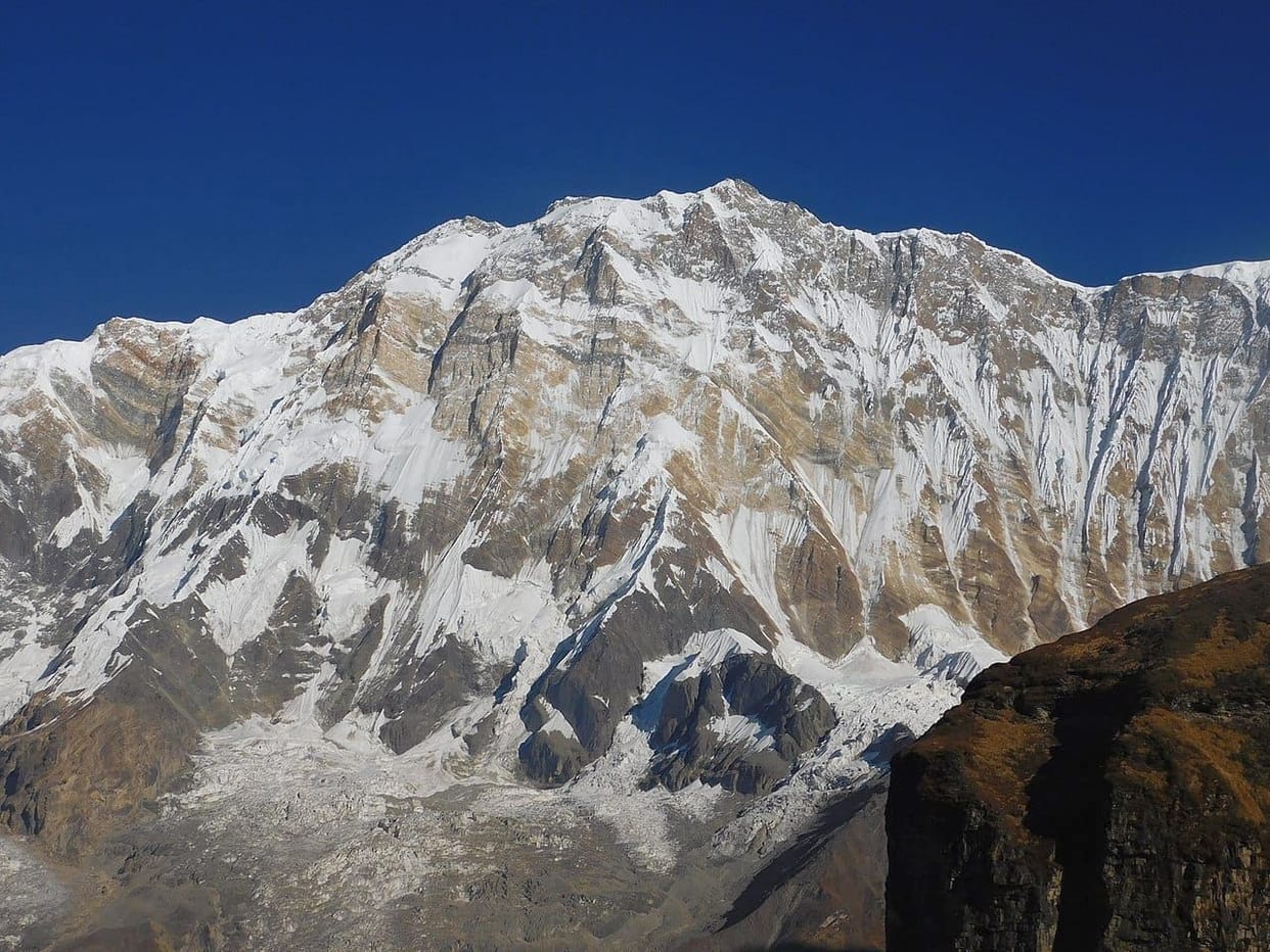 Climbing in Annapoorna Peak