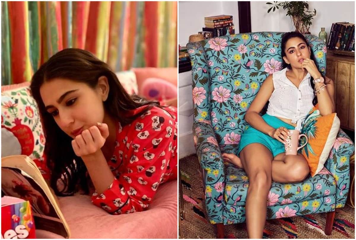 Sara ali khan share latest photo on instagram reading a book and fans are loving the pic