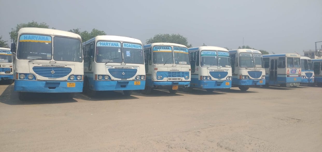 Roadways lost more than eight and a half lakh rupees due to Bharat Bandh