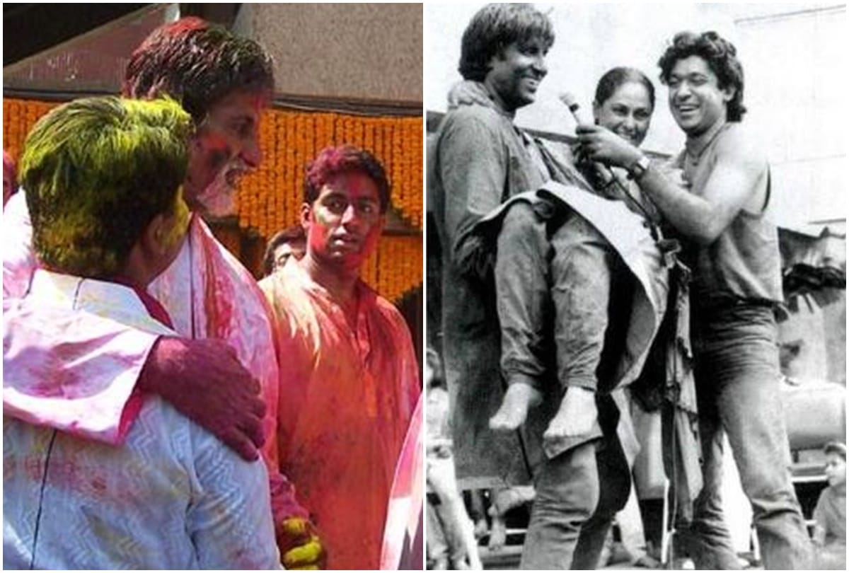 Amitabh Bachchan to Shahrukh Khan these celebs throw best bollywood holi party Raj Kapoor started trend
