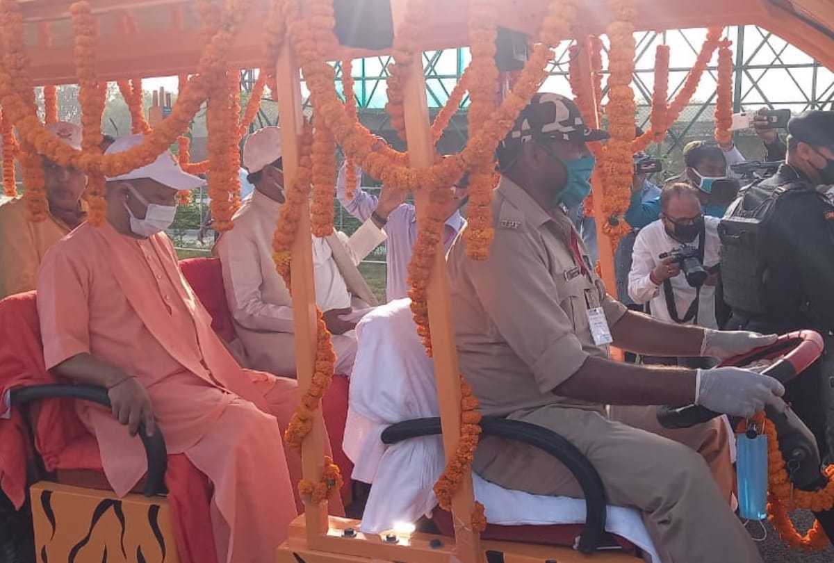 CM Yogi inaugurated Gorakhpur Zoo live update