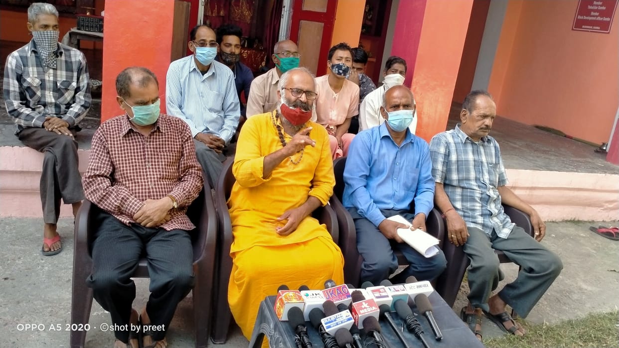 Accused of forcibly acquiring Jagannath temple on administration